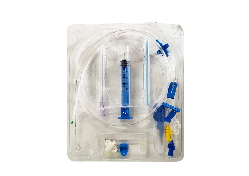 Комплект для катетерізації центральних вен Оптимум “MEDICARE” (однопросвітний, 16Ga x 20см) одн.вик.